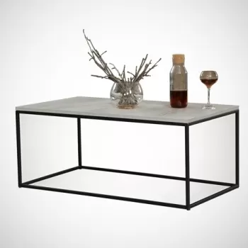 Masuta de cafea Cosco Sea, Comforty, 95x55x43 cm, stejar de mare imagine