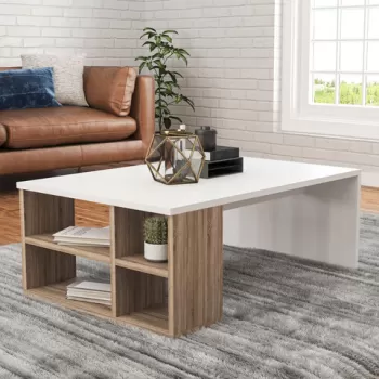 Masuta de cafea, Elegance, Defne, 90x33.6x60 cm, Patara imagine