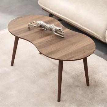 Masuta de cafea, Hanah Home, Moon, 99x45x54 cm, Maro imagine