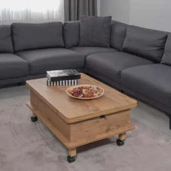 Masuta de cafea, Hanah Home, Nino, 90x40x60 cm, PAL, Pin imagine