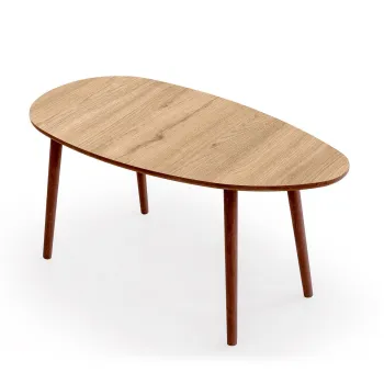 Masuta de cafea, Hanah Home, Nora, 100x45x50 cm, Stejar imagine