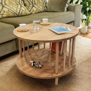 Masuta de cafea, Hanah Home, Peka-0108, PAL, Pin imagine