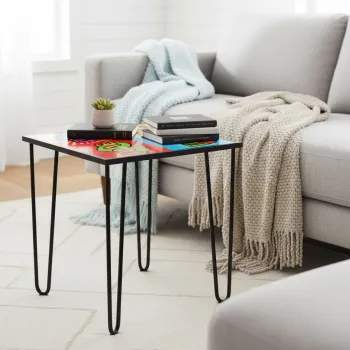 Masuta de cafea, Hanah Home, Shb-032-A, 53x55x53 cm, Multicolor imagine