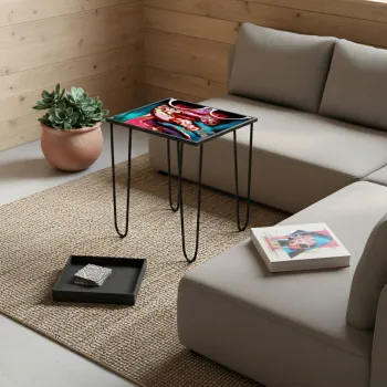 Masuta de cafea, Hanah Home, Shb-032-B, 53x55x53 cm, Multicolor imagine