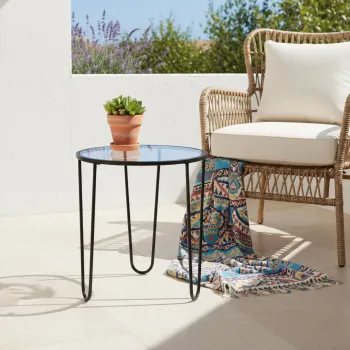 Masuta de cafea, Hanah Home, Shb-033, 53x55x53 cm, Multicolor imagine