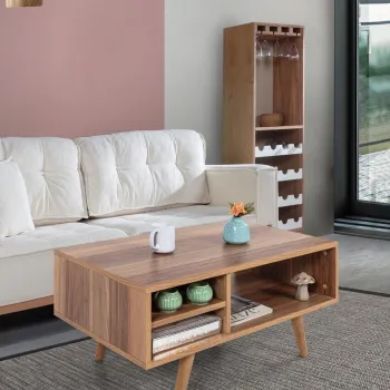 Masuta de cafea, Hanah Home, Venus 2037, 90x43x55 cm, PAL, Maro imagine