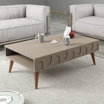 Masuta de cafea, Hommy Craft, Lyon 34, 105x34.6x60 cm, PAL, Atlas / Nuc imagine