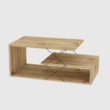 Masuta de cafea, Kalune Design, Cayenne, 100x40x50 cm, Stejar imagine