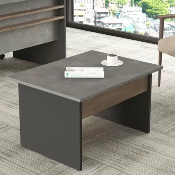 Masuta de cafea, Locelso, VS2, 80x46.3x60 cm, Maro / Gri / Antracit imagine