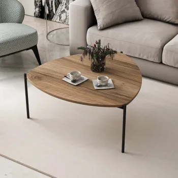 Masuta de cafea, Minerva, Lenny, 90x40x89 cm, PAL, Maro imagine