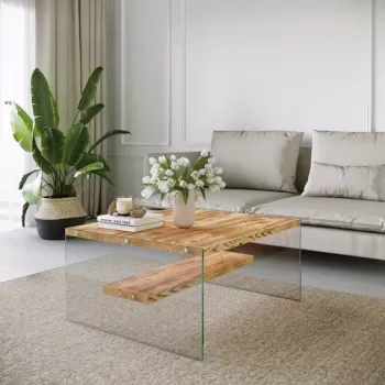 Masuta de cafea, Neostill, Niagara S101, 75x40x75 cm, Stejar imagine