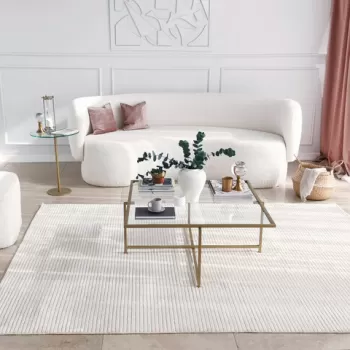 Masuta de cafea, Neostill, Sun S411, 85x35x85 cm, Aur imagine