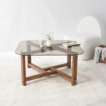 Masuta de cafea, Neostill, Zen, 80x40x80 cm, Stejar imagine