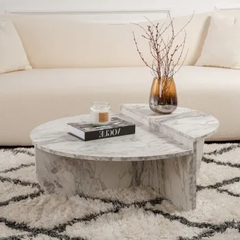 Masuta de cafea, Nordure, Orion, Marmura Freesia imagine