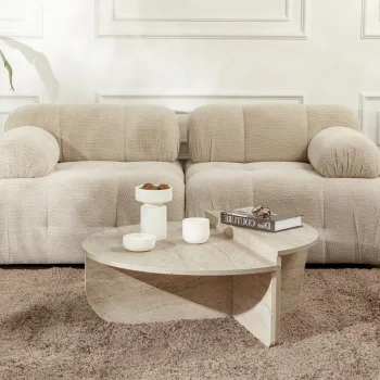 Masuta de cafea, Nordure, Orion, Travertin imagine