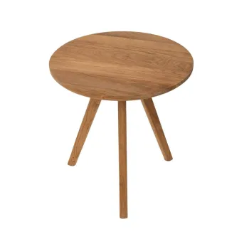 Masuta de cafea Nostra, Homla, 50x45 cm, lemn, maro imagine