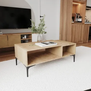 Masuta de cafea, Qualex, Tarz, Stejar imagine