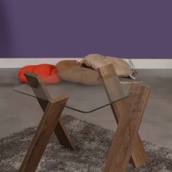 Masuta de cafea Roman Mini, Comforty, 57x57x41cm, stejar imagine