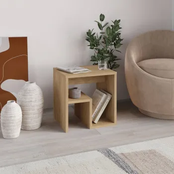 Masuta, Hanah Home, Bon, 40x40x35 cm, Maro imagine