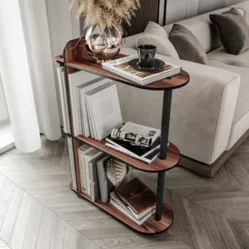 Masuta, Hanah Home, Kaiteki, 24x82x8 cm, MDF , Maro imagine