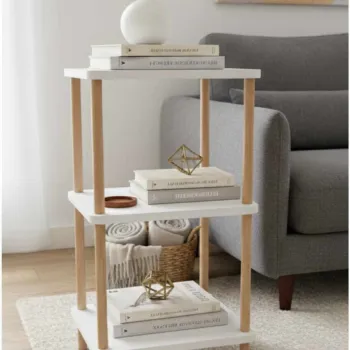Masuta, Hanah Home, Pk259, 40x75x30 cm, PAL, Alb imagine