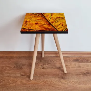 Masuta, Leona, Shp105, 35x42x35 cm, Rosu Claret / Galben imagine