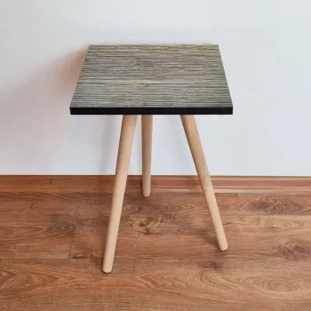 Masuta, Leona, Shp126, 35x42x35 cm, Bleumarin/Auriu imagine