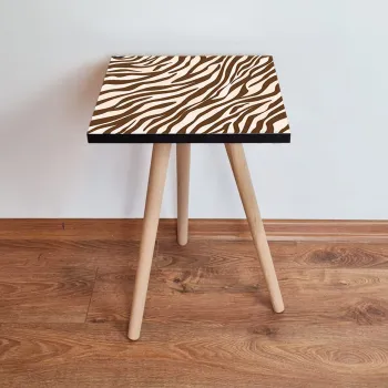 Masuta, Leona, Shp150, 35x42x35 cm, Maro/Alb imagine