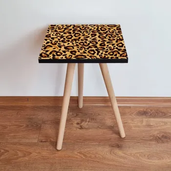 Masuta, Leona, Shp151, 35x42x35 cm, Camel / Maro / Negru imagine