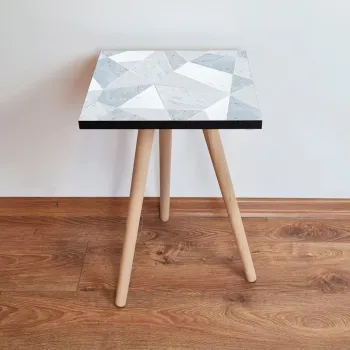 Masuta, Leona, Shp175, 35x42x35 cm, Alb/Gri imagine