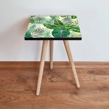 Masuta, Leona, Shp197, 35x42x35 cm, Verde / Bej imagine