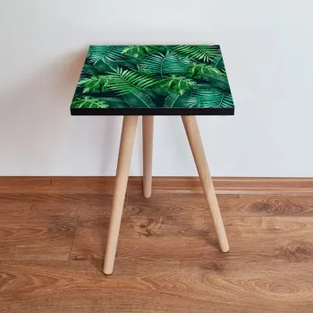 Masuta, Leona, Shp202, 35x42x35 cm, Verde / Albastru Marin imagine