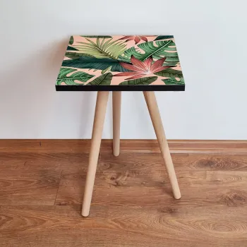 Masuta, Leona, Shp203, 35x42x35 cm, Roz/Verde imagine