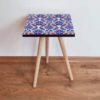 Masuta, Leona, Shp224, 35x42x35 cm, Bleumarin / Albastru / Rosu / Alb imagine