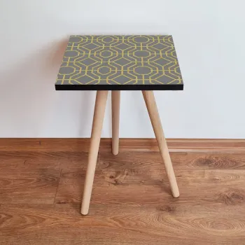 Masuta, Leona, Shp238, 35x42x35 cm, Gri / Auriu imagine