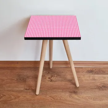 Masuta, Leona, Shp240, 35x42x35 cm, Roz/Alb imagine