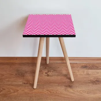 Masuta, Leona, Shp242, 35x42x35 cm, Fucsia/Alb imagine