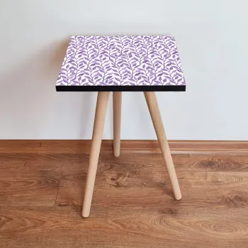 Masuta, Leona, Shp247, 35x42x35 cm, Mov/Alb imagine