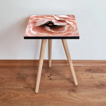 Masuta, Leona, Shp251, 35x42x35 cm, Roz / Alb / Negru imagine