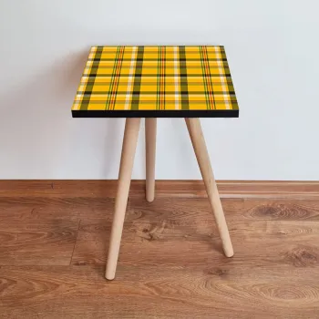 Masuta, Leona, Shp336, 35x42x35 cm, Mustar / Rosu / Galben / Negru imagine