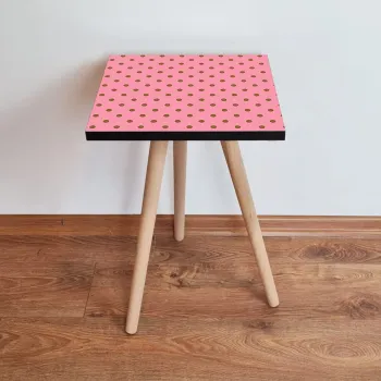 Masuta, Leona, Shp369, 35x42x35 cm, Roz/Maro imagine