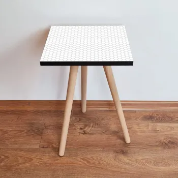 Masuta, Leona, Shp399, 35x42x35 cm, Alb/Gri imagine