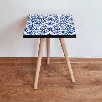 Masuta, Leona, Shp41, 35x42x35 cm, Alb / Bleumarin imagine