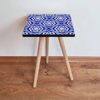 Masuta, Leona, Shp45, 35x42x35 cm, Albastru/Alb imagine