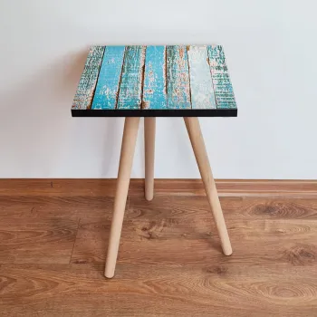 Masuta, Leona, Shp6, 35x42x35 cm, Albastru imagine