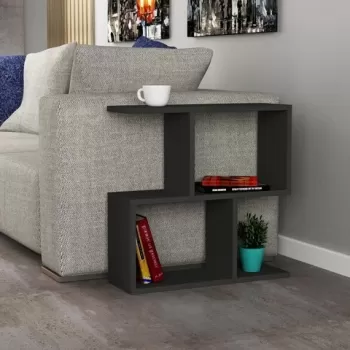 Masuta pentru living Mania, Decotie, 60x20x60 cm, antracit imagine
