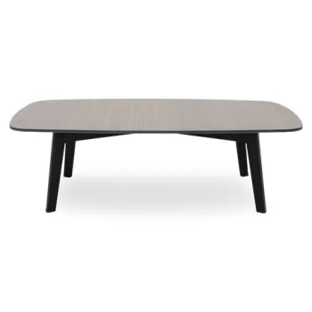 Masuta, Virano, L.120 l.70 H.36, aluminiu, negru imagine