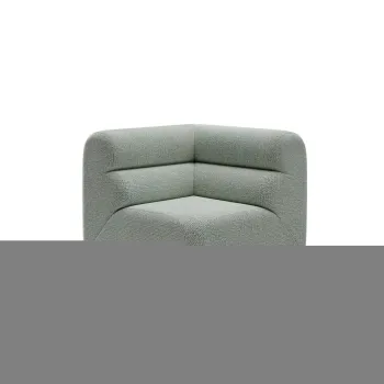 Modul coltar, Neo, Micadoni Home, 100x100x83 cm, tesatura Chenille Silencio, albastru muted imagine