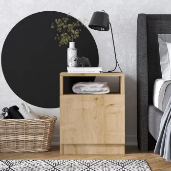 Noptiera, Emerald, Hope, 40x50x40 cm, PAL, Maro imagine