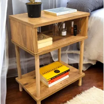 Noptiera, Hanah Home, Peka-0001, 45x60x30 cm, PAL, Pin imagine